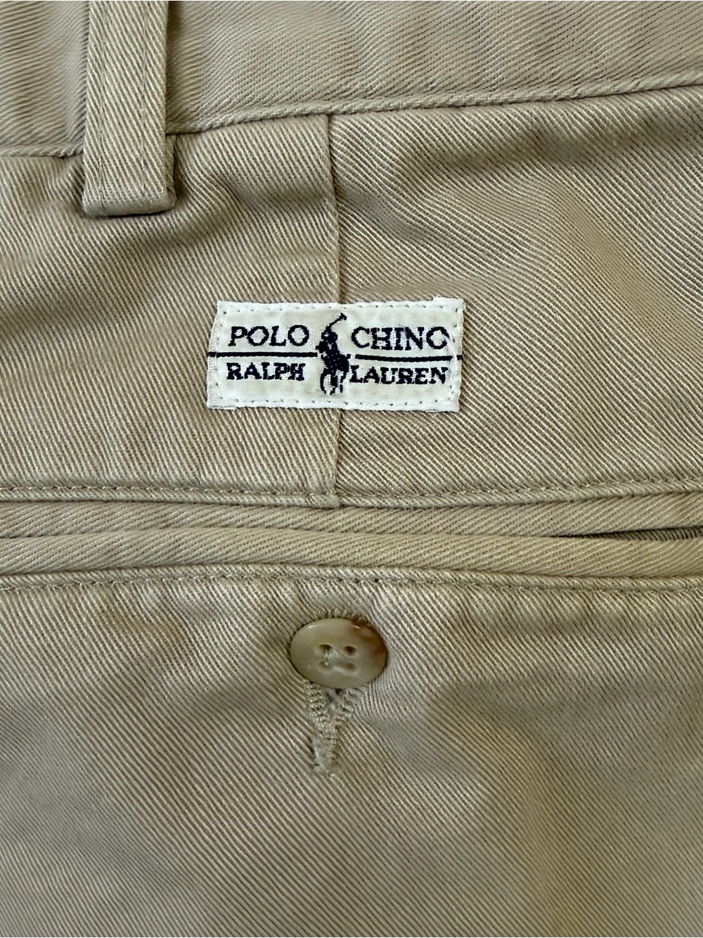 Polo by Ralph Lauren Pleated Chinos Andrew Pant in Khaki Tan - Picture 4 of 9